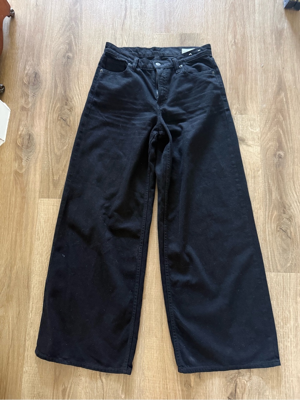 GAP Baggy Mid Rise Jean-Black - Picture 2 of 3